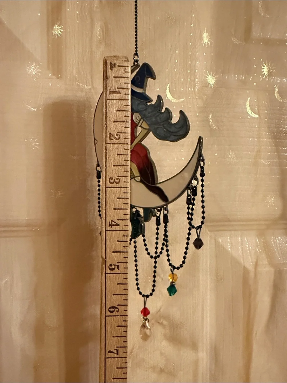 Witch on Moon Wall Decor